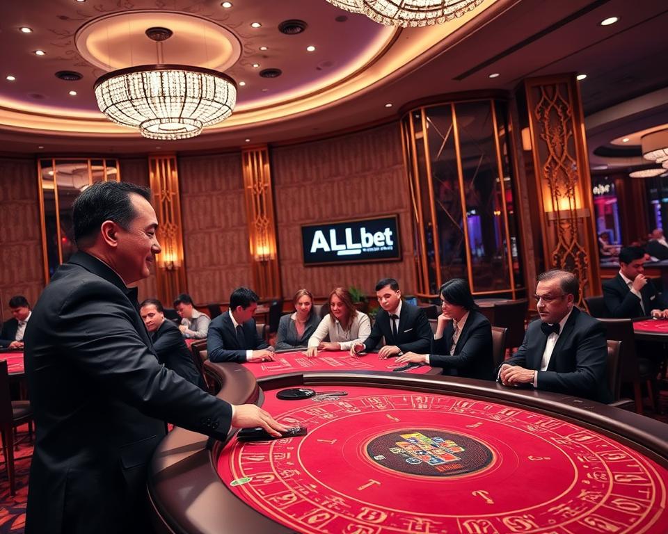 Cara Bermain dengan Dealer Asli di Allbet
